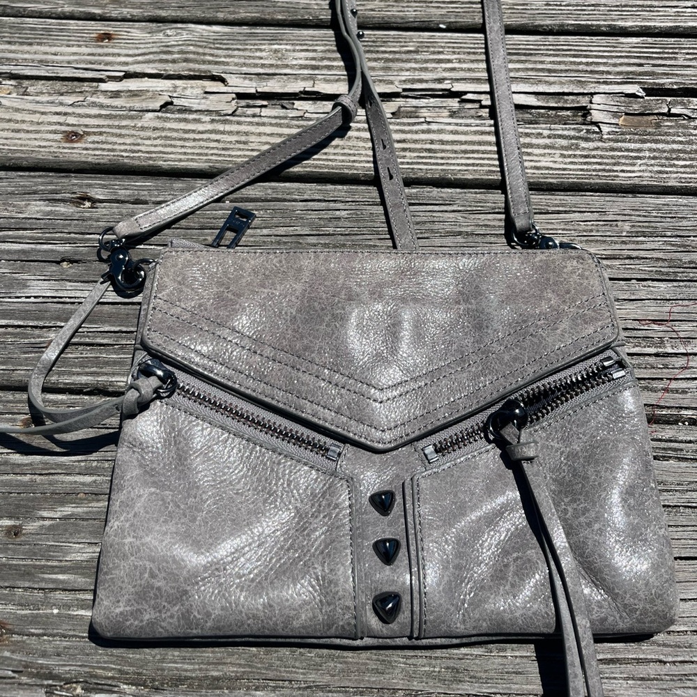 Gray BOLKIER  Crossbody Bag, great condition clean